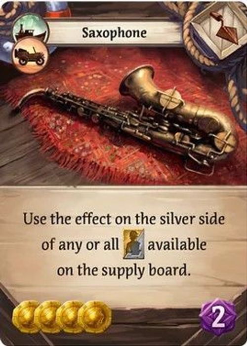 Lost Ruins of Arnak: Saxophone Promo Card thumbnail