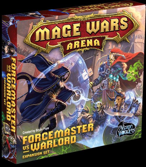 Mage Wars Arena: Forcemaster vs Warlord Expansion Set thumbnail