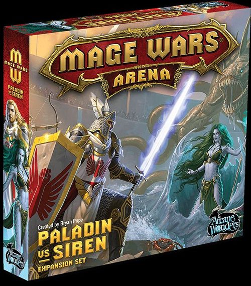 Mage Wars Arena: Paladin vs Siren Expansion Set thumbnail