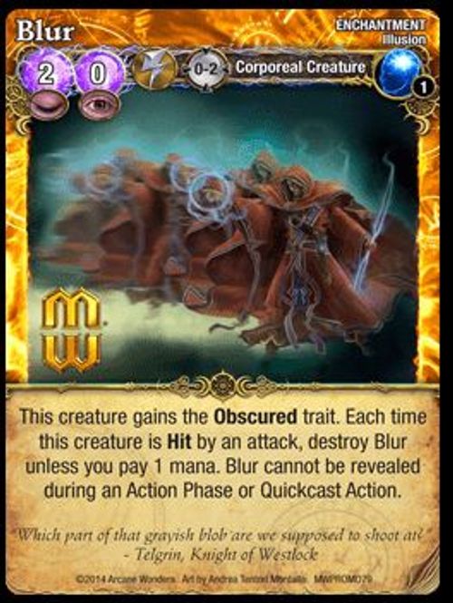 Mage Wars: Blur Promo Card thumbnail