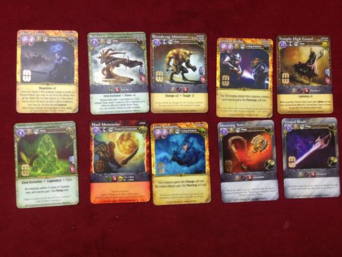 Mage Wars: Dice Tower 2013 funding campaign promo card set thumbnail