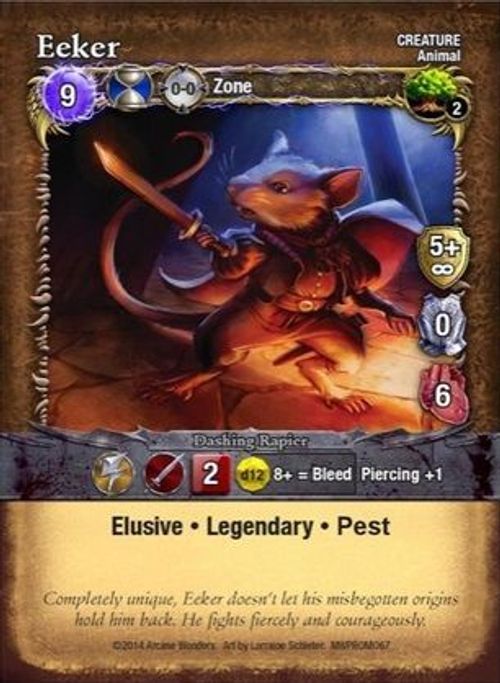 Mage Wars: Eeker Promo Card thumbnail
