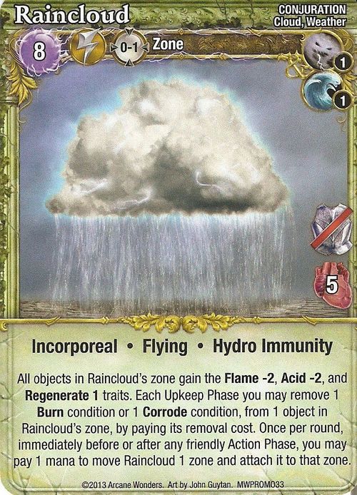 Mage Wars: Raincloud Promo Card thumbnail