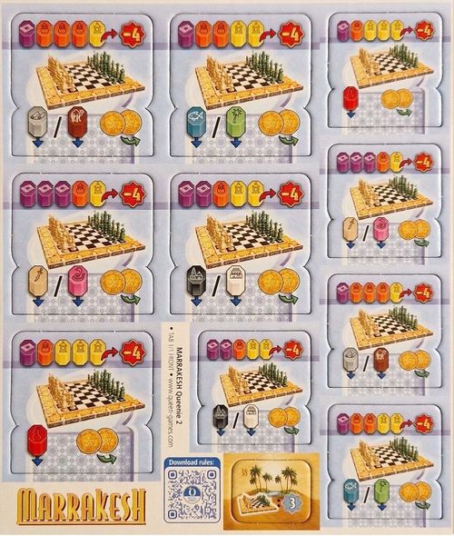 Marrakesh: Queenie 1 – Boats & Queenie 2 – Chess Sets thumbnail