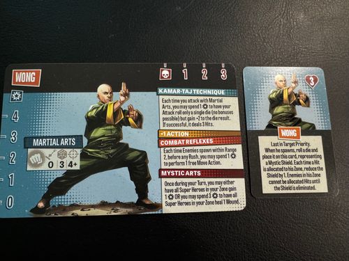 Marvel Zombies: A Zombicide Game – Wong Promo Card thumbnail