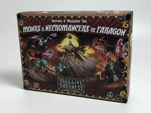 Massive Darkness 2: Heroes & Monster Set – Monks & Necromancers vs The Paragon thumbnail