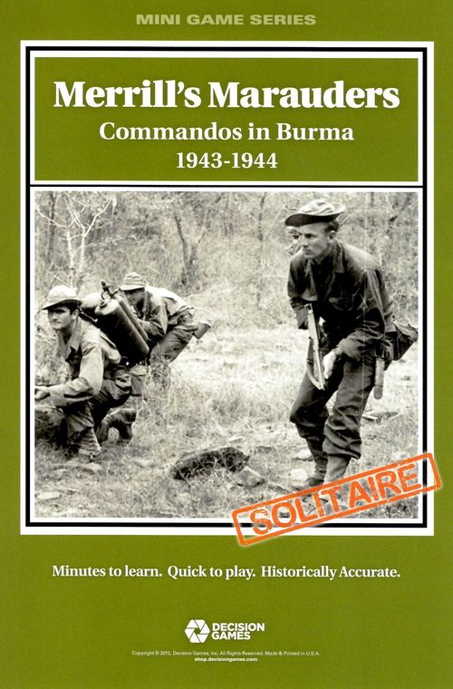 Merrill's Marauders: Commandos in Burma 1943-1944 thumbnail