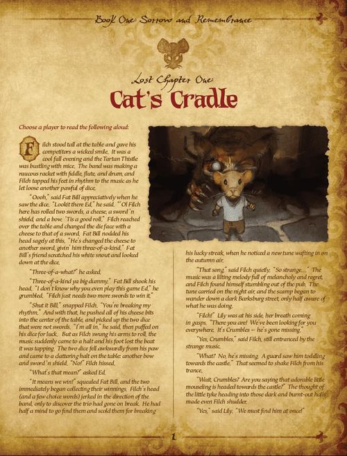 Mice and Mystics: Lost Chapter – Cat's Cradle thumbnail