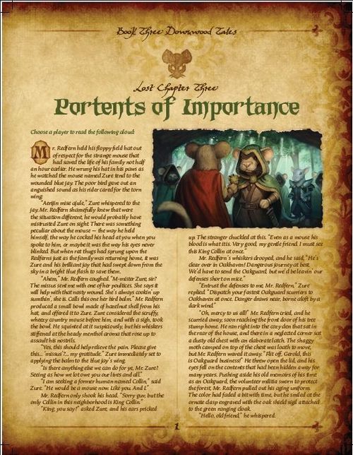 Mice and Mystics: Lost Chapter – Portents of Importance thumbnail
