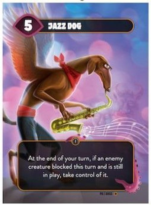 Mindbug: First Contact – Jazz Dog Promo Card thumbnail