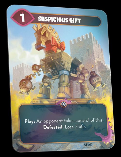 Mindbug: Suspicious Gift Promo Card thumbnail