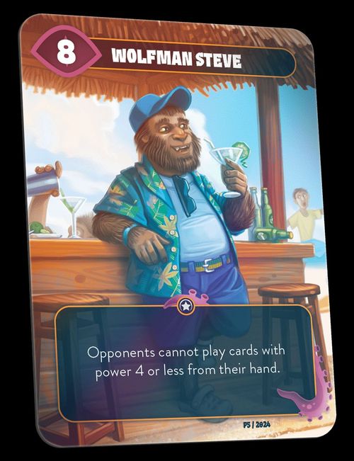 Mindbug: Wolfman Steve Promo Card thumbnail