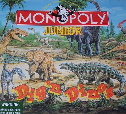 Monopoly Junior: Dig 'n Dinos thumbnail