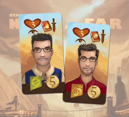 Near And Far: Rodney & Pep Watch It Played Character Tiles thumbnail