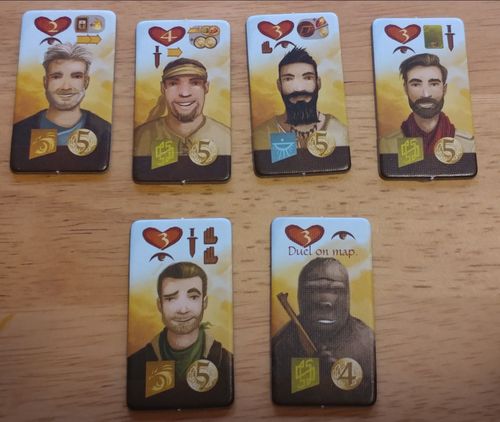 Near and Far / Above and Below / Islebound: Secret Cabal Character Tiles thumbnail