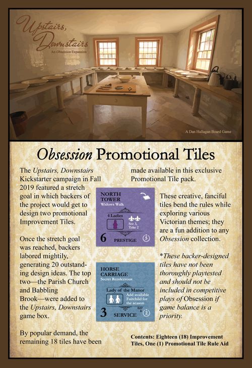 Obsession: Promotional Tiles thumbnail