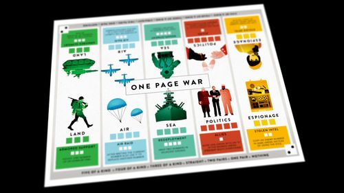 One Page War thumbnail