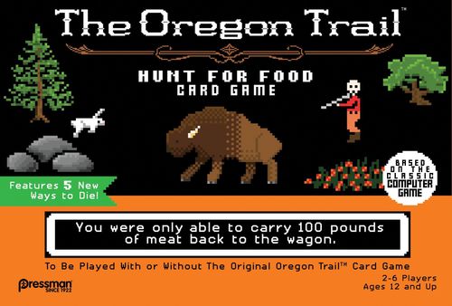 The Oregon Trail: Hunt for Food Card Game thumbnail