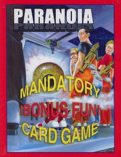 Paranoia Mandatory Bonus Fun! Card Game thumbnail