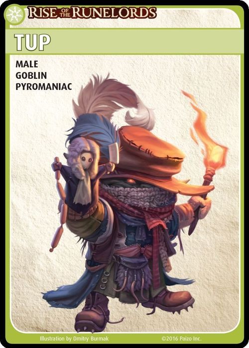 Pathfinder Adventure Card Game: Rise of the Runelords – "Tup" Promo Character Card Set thumbnail
