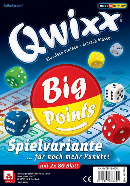 Qwixx: Big Points thumbnail
