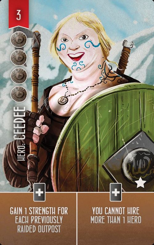 Raiders of the North Sea: Ceedee Promo Card thumbnail