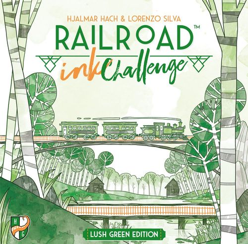 Railroad Ink Challenge: Lush Green Edition thumbnail