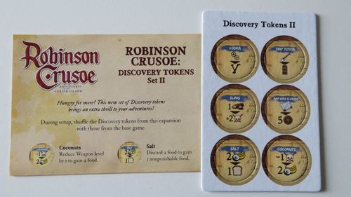 Robinson Crusoe: Adventures on the Cursed Island – Discovery Tokens Set II thumbnail