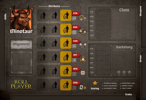 Roll Player: Minotaur Promo Punchboard thumbnail