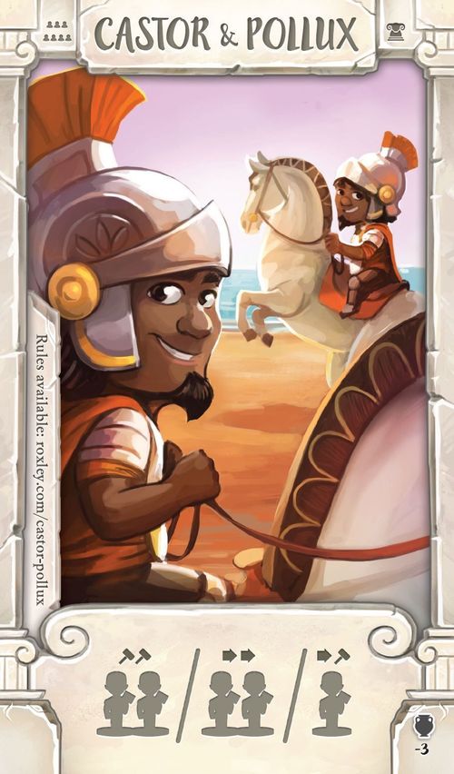Santorini: Castor & Pollux Promo Card thumbnail