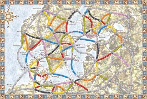Scandinavia (fan expansion for Ticket to Ride) thumbnail