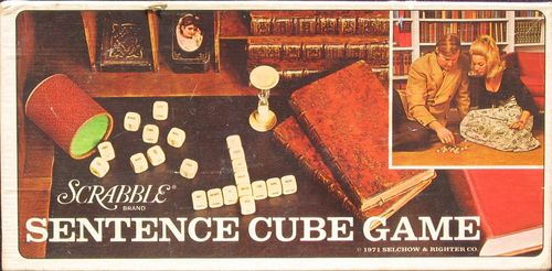 Scrabble Sentence Cube Game thumbnail