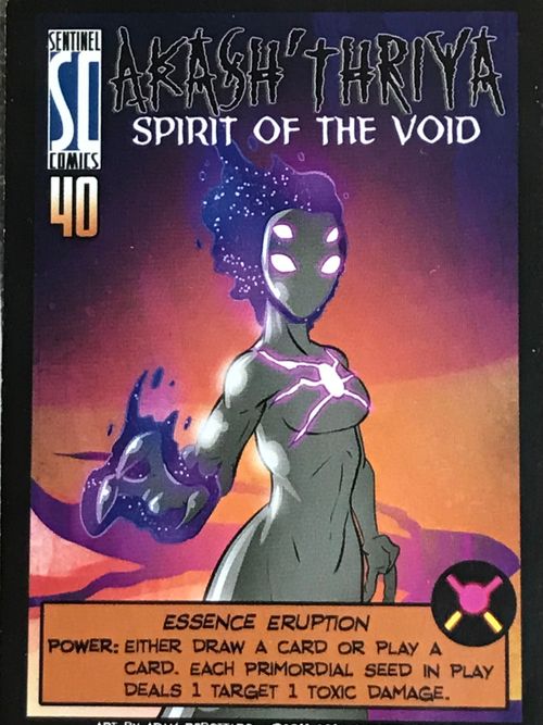 Sentinels of the Multiverse: Akash'Thriya – Spirit of the Void Promo Card thumbnail