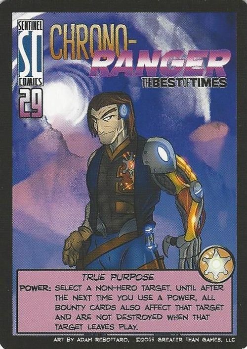 Sentinels of the Multiverse: Chrono-Ranger – The Best of Times Promo Card thumbnail