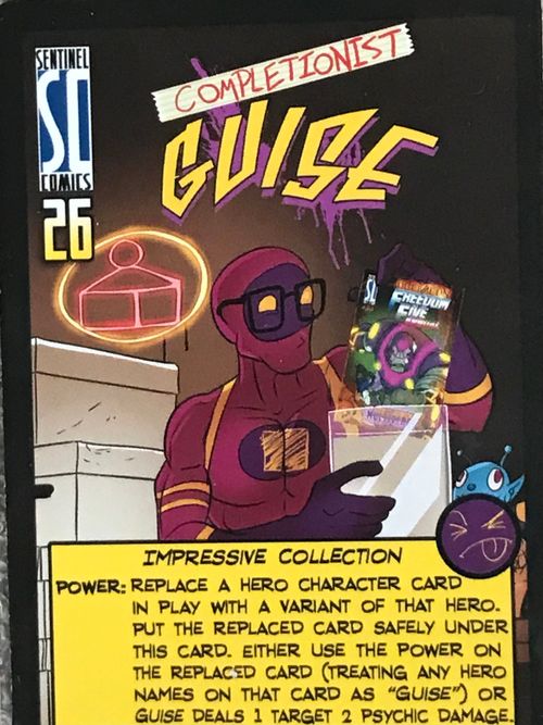 Sentinels of the Multiverse: Completionist Guise Promo Card thumbnail