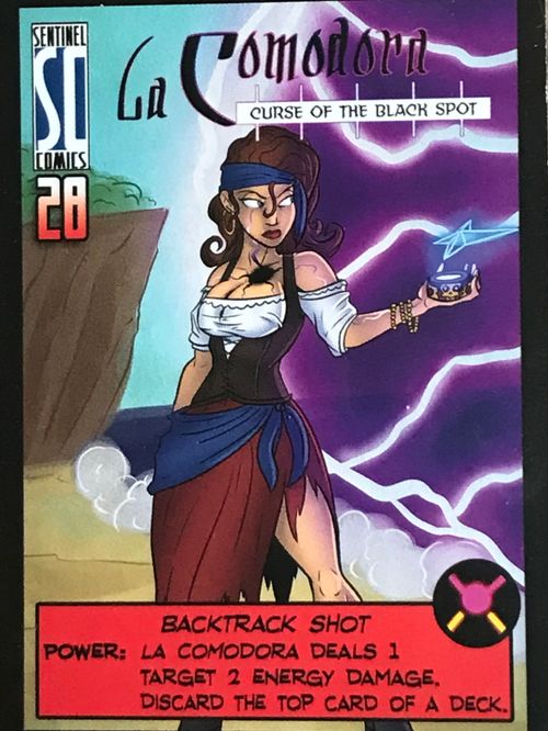 Sentinels of the Multiverse: La Comodora – The Curse of the Black Spot Promo Card thumbnail