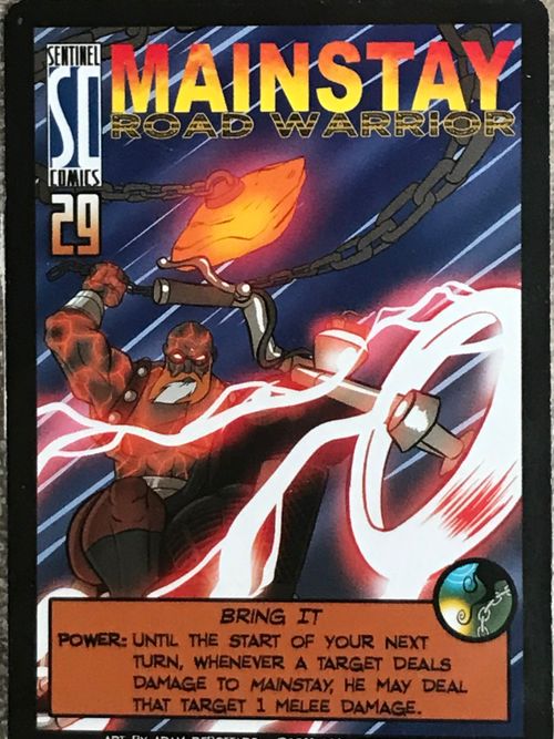 Sentinels of the Multiverse: Mainstay Road Warrior Promo Card thumbnail