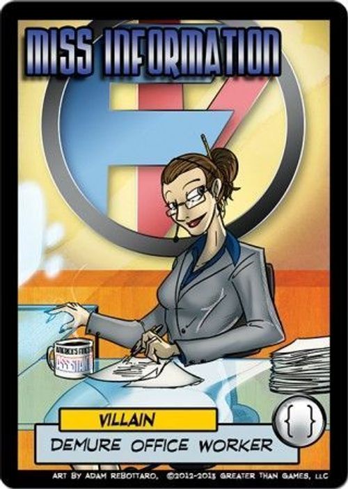 Sentinels of the Multiverse: Miss Information Villain Character thumbnail