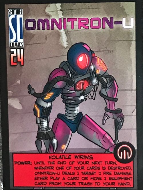 Sentinels of the Multiverse: Omnitron-U Promo Card thumbnail
