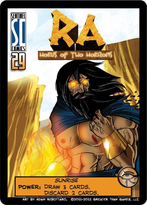 Sentinels of the Multiverse: Ra, Horus of Two Horizons Promo Card thumbnail