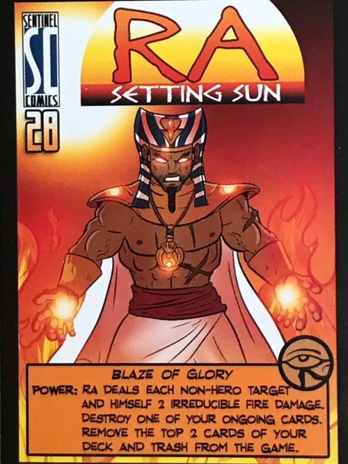 Sentinels of the Multiverse: Ra – Setting Sun Promo Card thumbnail