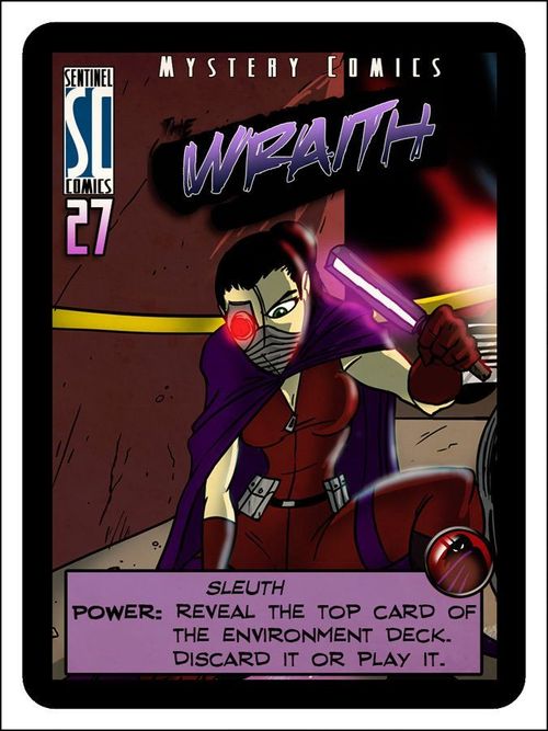 Sentinels of the Multiverse: Rook City – The Wraith Promo Card thumbnail