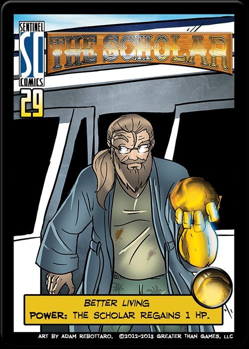 Sentinels of the Multiverse: The Scholar Hero Character thumbnail