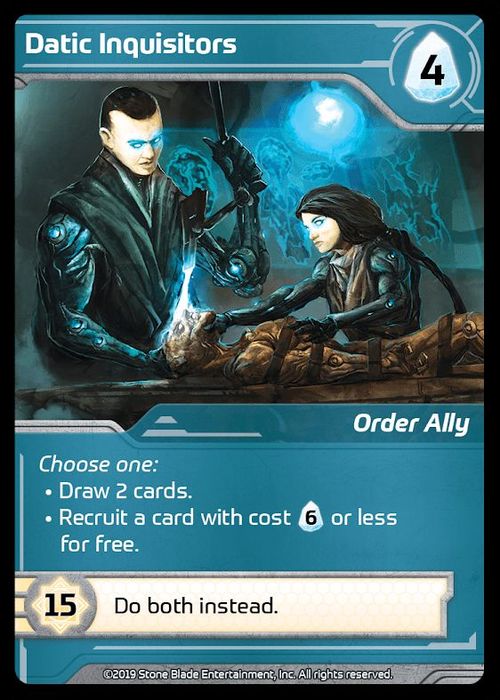 Shards of Infinity: Datic Inquisitors Promo Card thumbnail