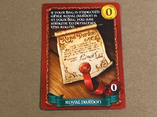 Sheriff of Nottingham: Royal Pardon Promo Card thumbnail