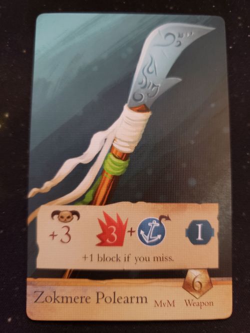 Sleeping Gods: Zokmere Polearm Promo Card thumbnail
