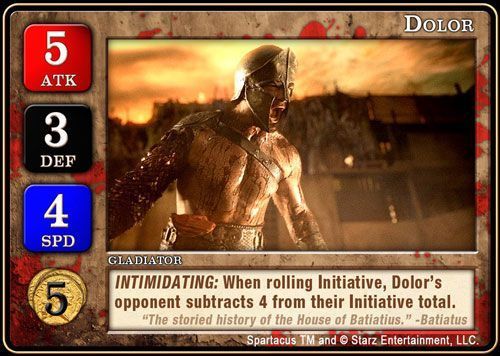 Spartacus: Dolor Promo Card thumbnail