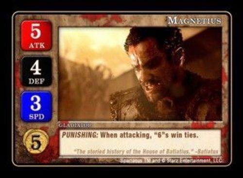 Spartacus: Magnetius Promo Card thumbnail