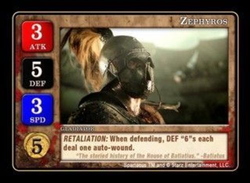 Spartacus: Zephyros Promo Card thumbnail