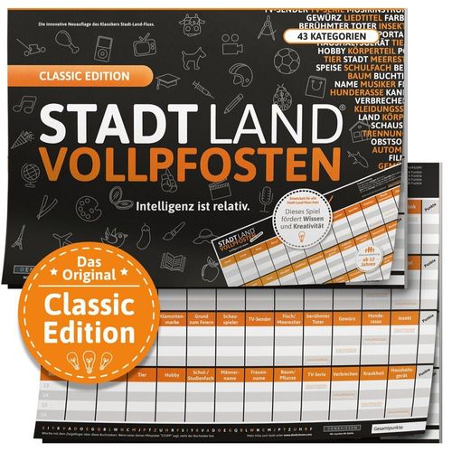 Stadt Land Vollpfosten: Classic Edition thumbnail